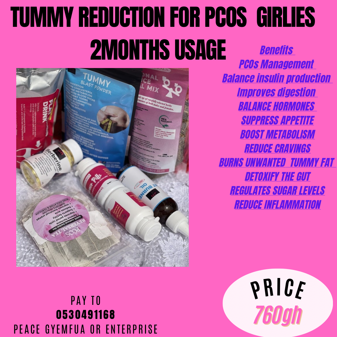 TUMMY REDUCTION FOR PCOS GIRLIES 2MONTHS USAGE