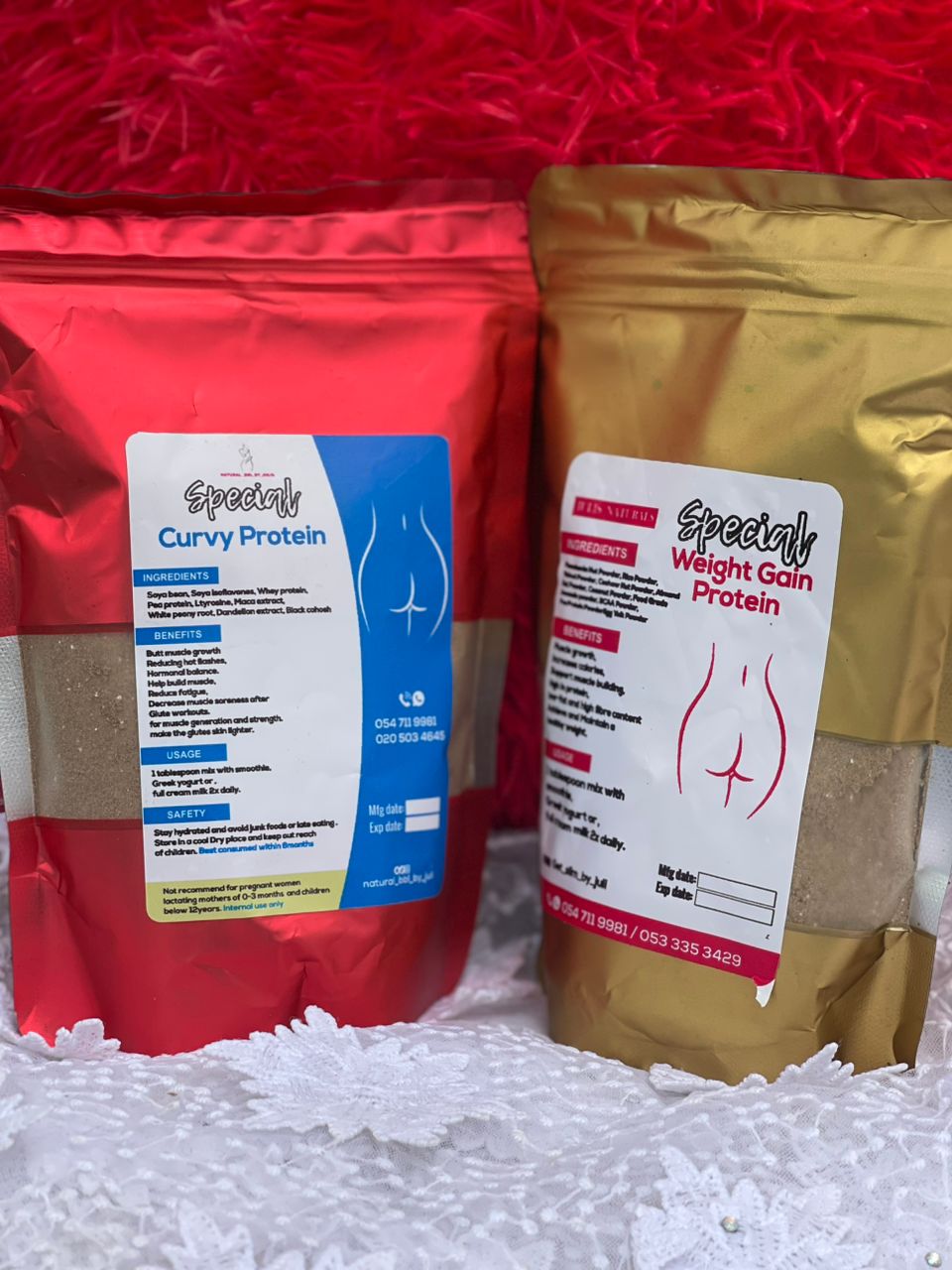 Special weight gain protein powder 500g