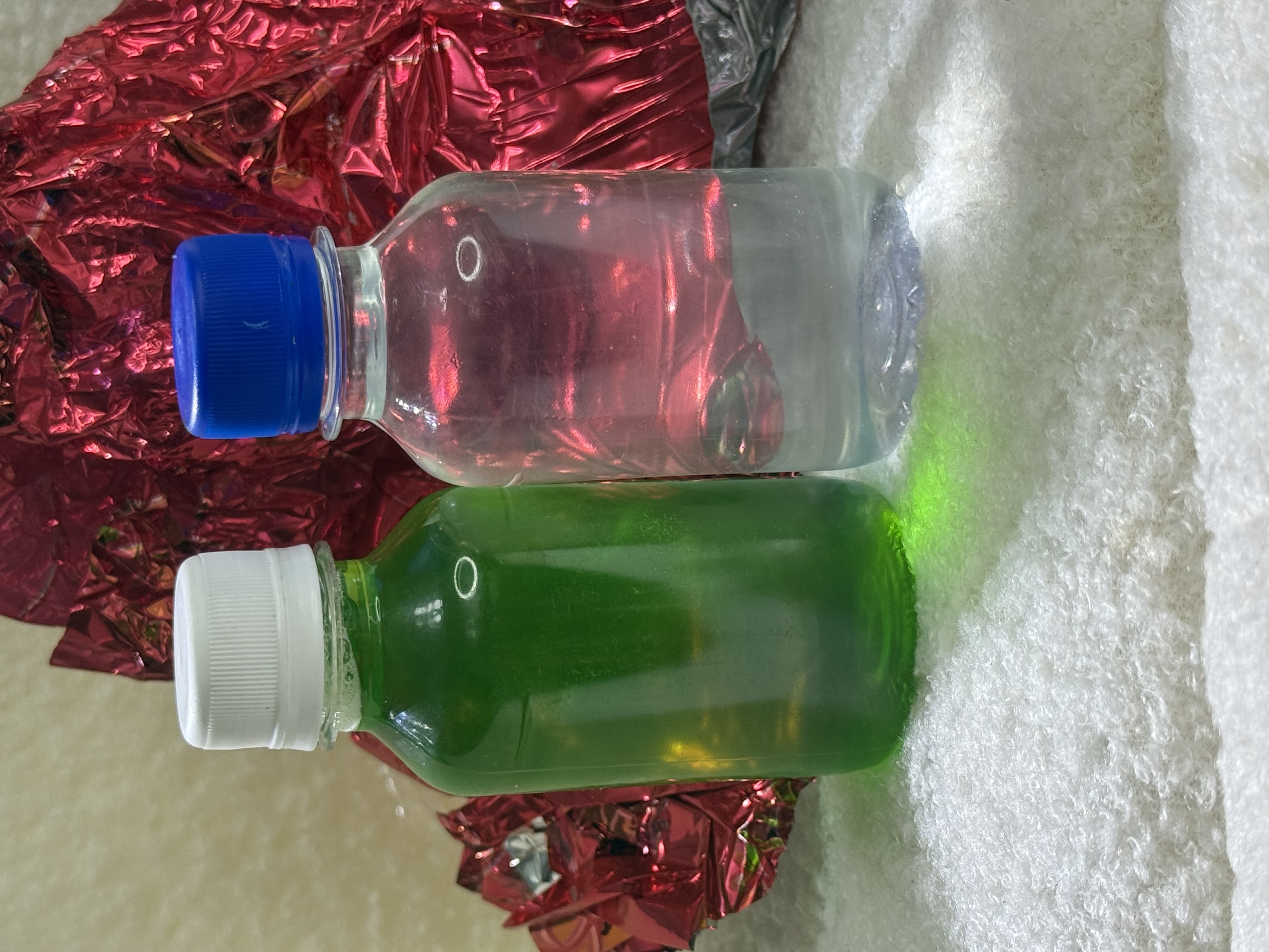 Wash your mouth and ask mouth wash 