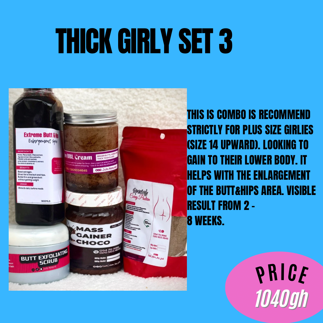 Thick girly set 3