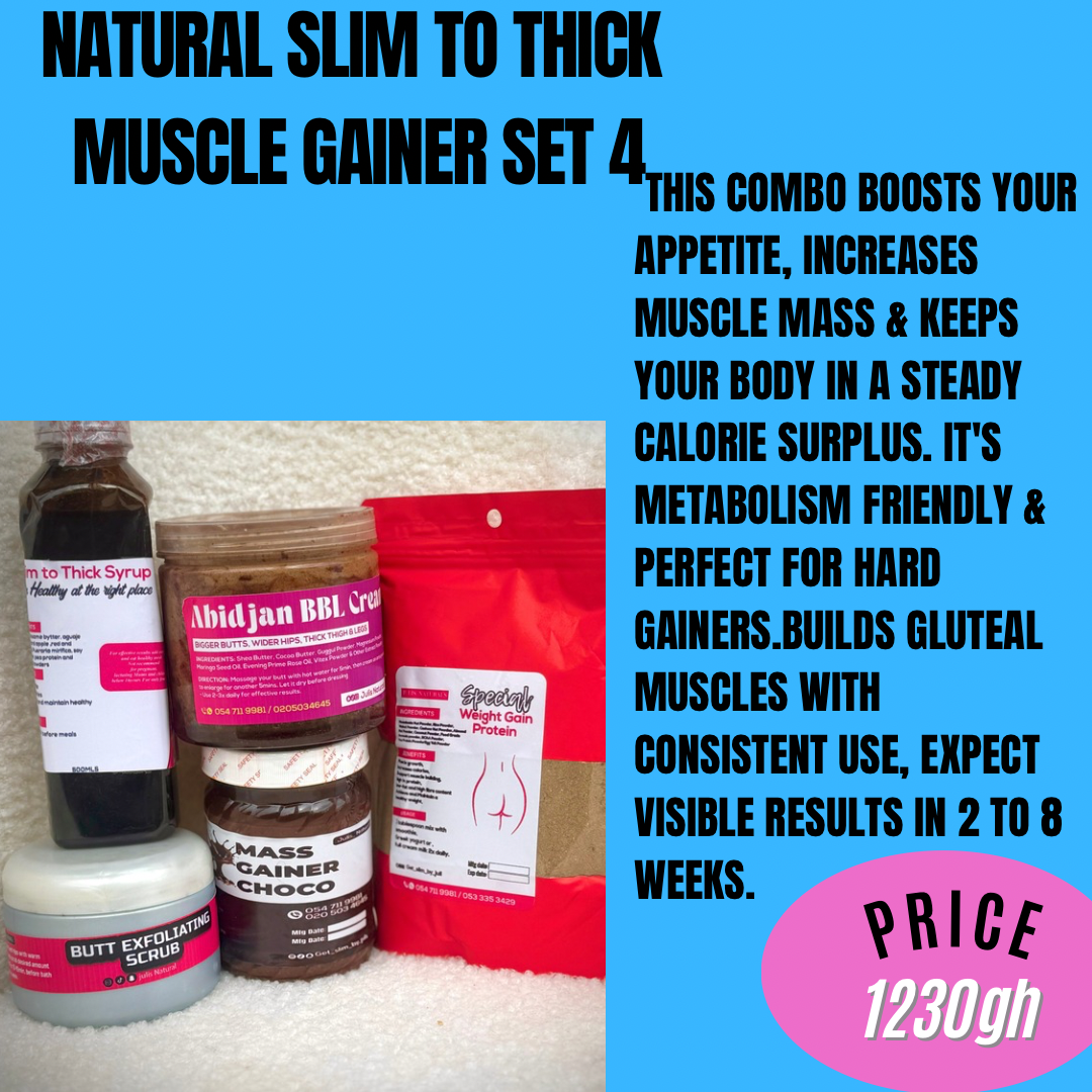 Slim to thick set 4