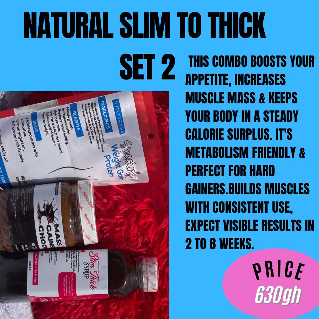 Slim to thick set 2