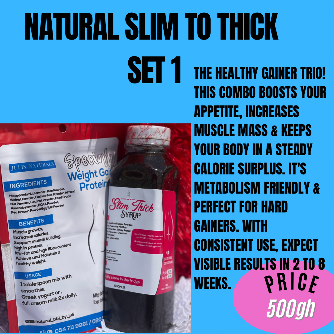 Slim to thick set 1