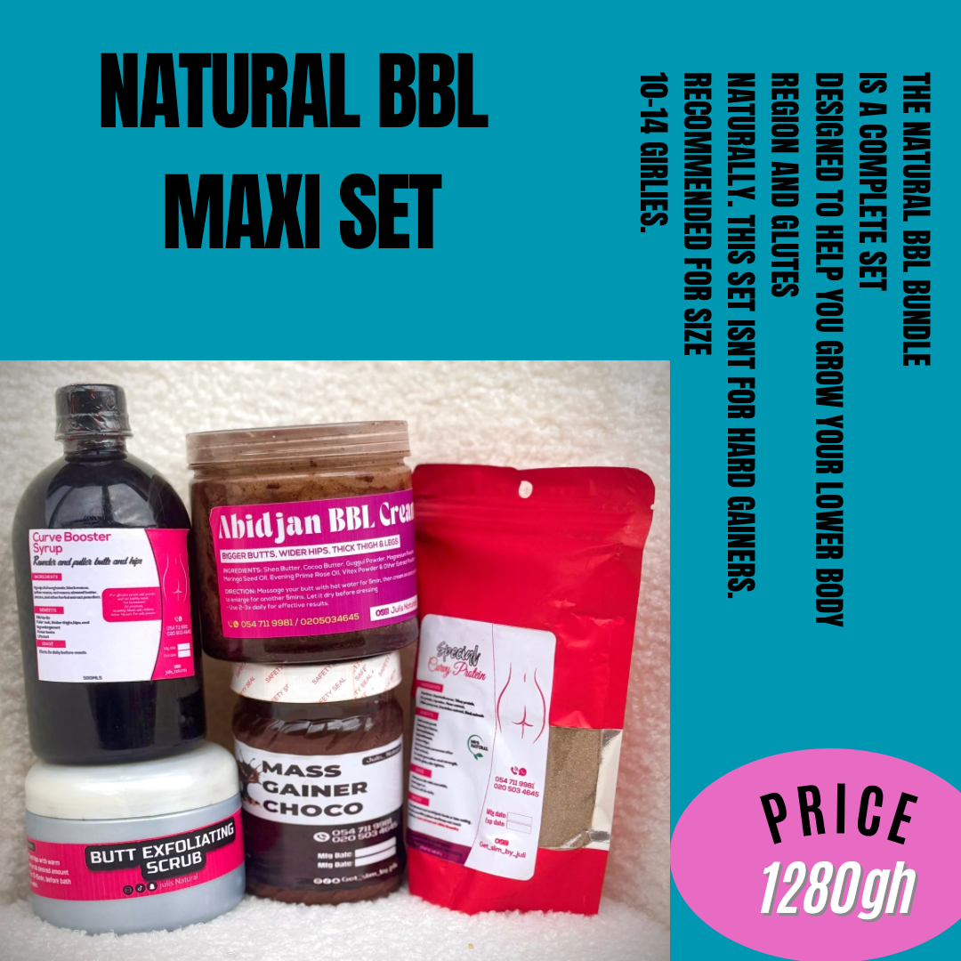 Natural BBL Maxi set 