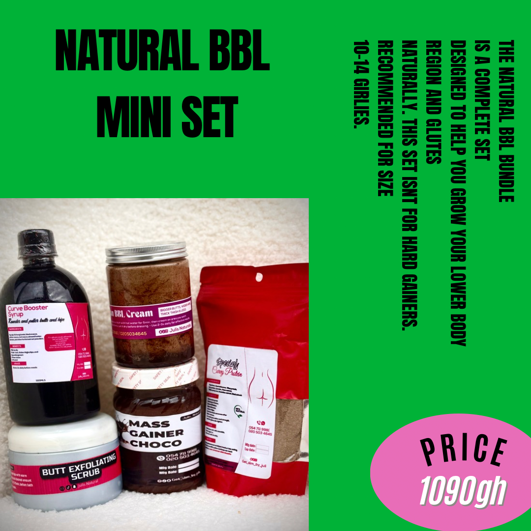 Natural BBL mini set 