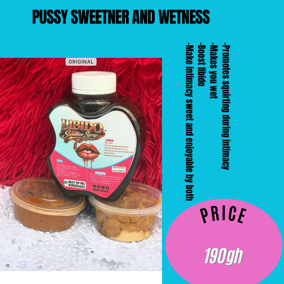 Pussy sweetener and wetness 
